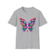 Colorful Butterfly Awareness T-Shirt | Breast Cancer Awareness, Supportive Gift, Unisex Tee, Summer Outfit, Graphic Shirt