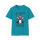 Raccoon Rocker T-Shirt | Surviving Out of Spite | Unisex Humor Top, Gift for Animal Lovers, Fun Casual Wear, Music Lovers Tee, Unique