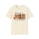 Fall for Jesus Unisex Softstyle T-Shirt | Christian Apparel, Autumn Theme, Inspirational Gift, Cute Casual Wear, Fall Festival Outfit