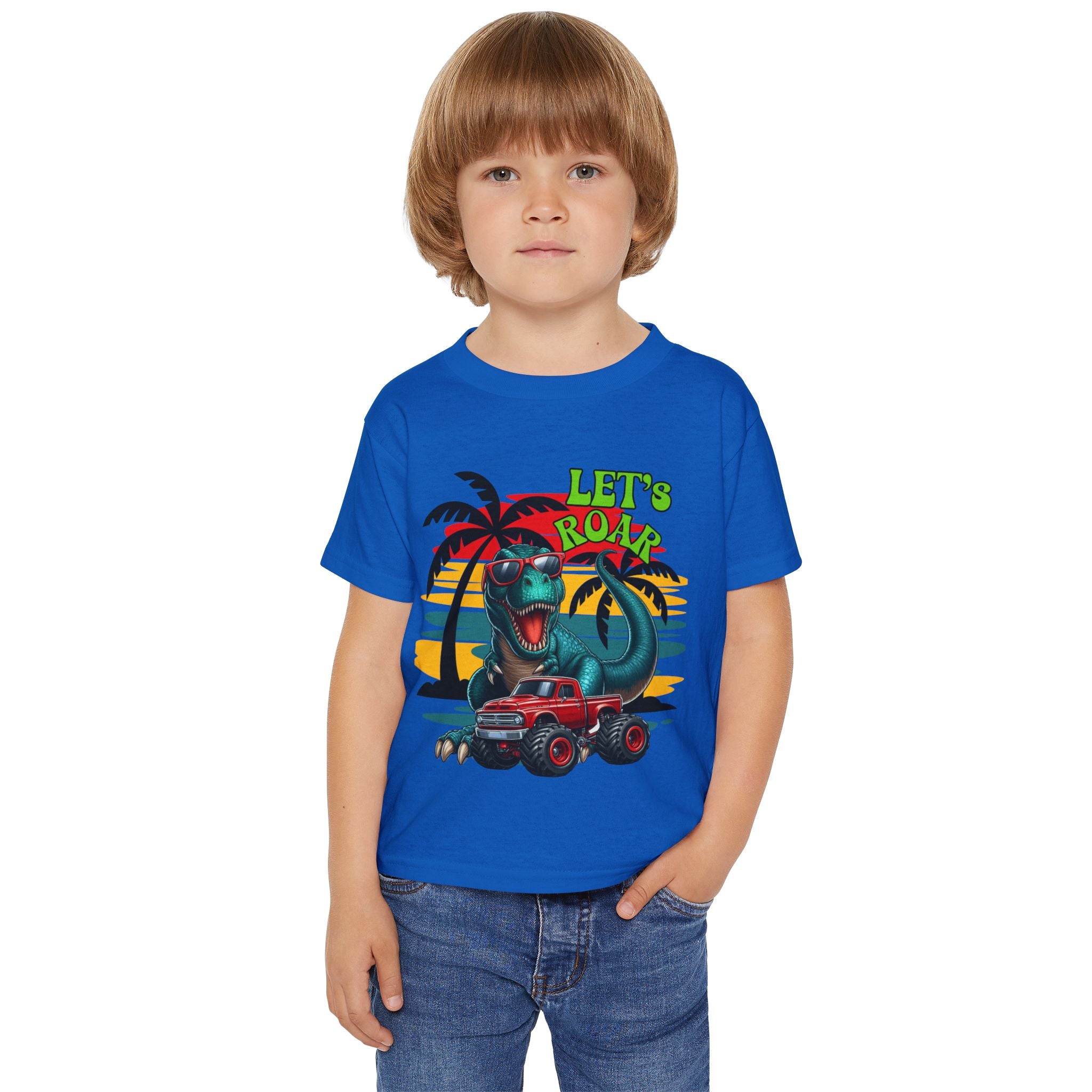 Dinosaur and Monster Truck Toddler Tees