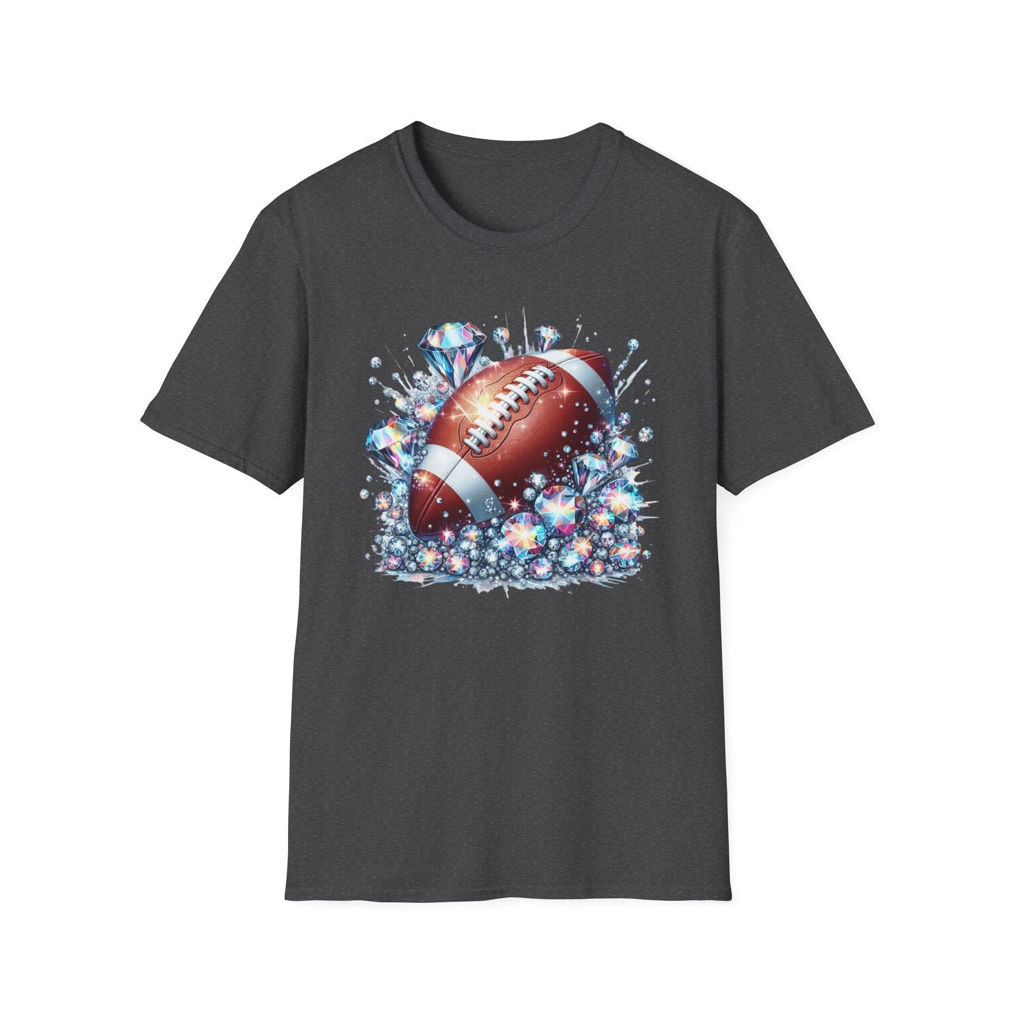 Football Graphic Tee - Unisex Softstyle T-Shirt for Sports Fans, Game Day Apparel, Gift for Him, Athletic Wear, Casual Outfit