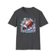 Football Graphic Tee - Unisex Softstyle T-Shirt for Sports Fans, Game Day Apparel, Gift for Him, Athletic Wear, Casual Outfit