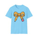 Cute Pencil Bow T-Shirt, Back to School Gift, Teacher Appreciation, Fun Classroom Apparel, Student Style
