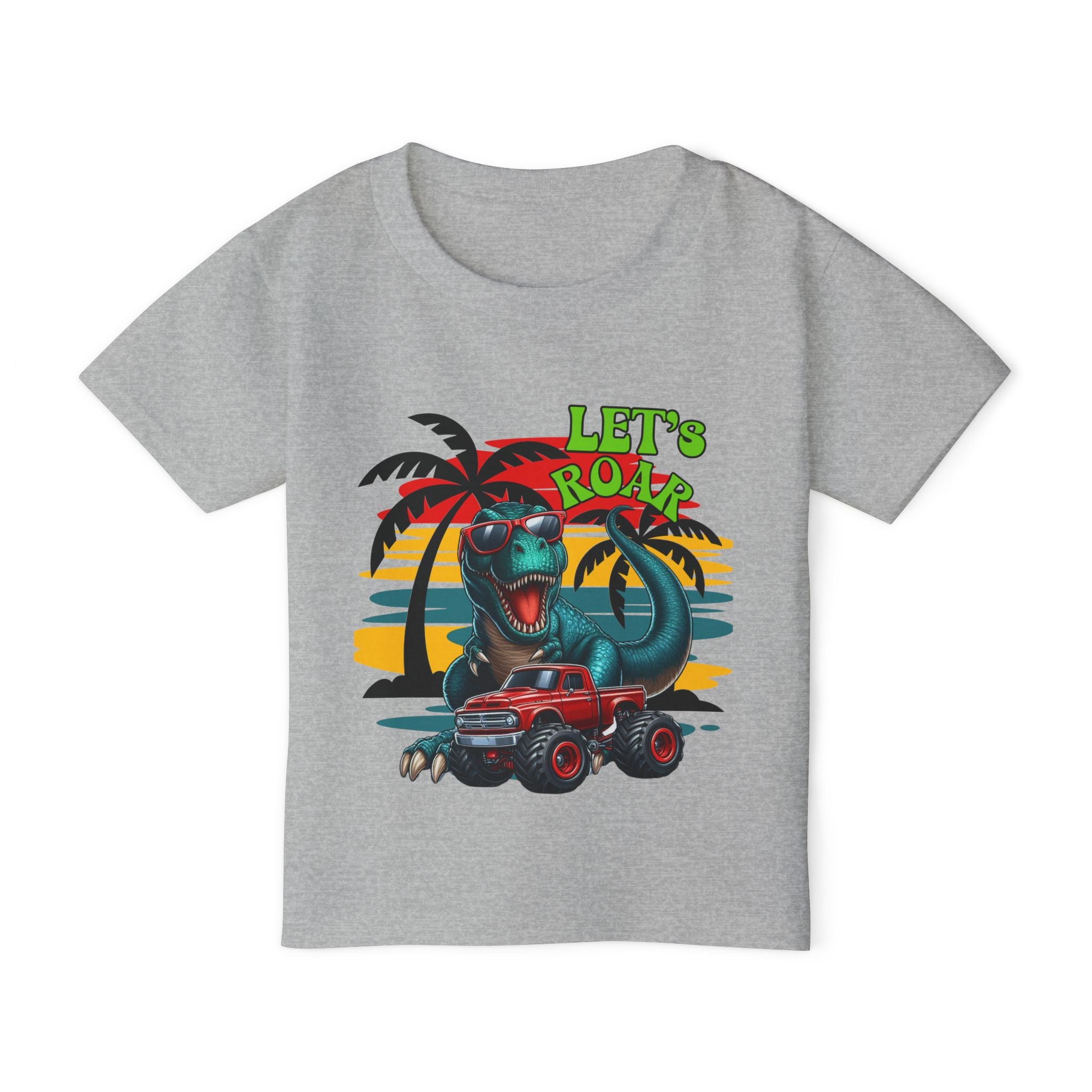 Dinosaur and Monster Truck Toddler Tees