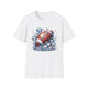 Football Graphic Tee - Unisex Softstyle T-Shirt for Sports Fans, Game Day Apparel, Gift for Him, Athletic Wear, Casual Outfit
