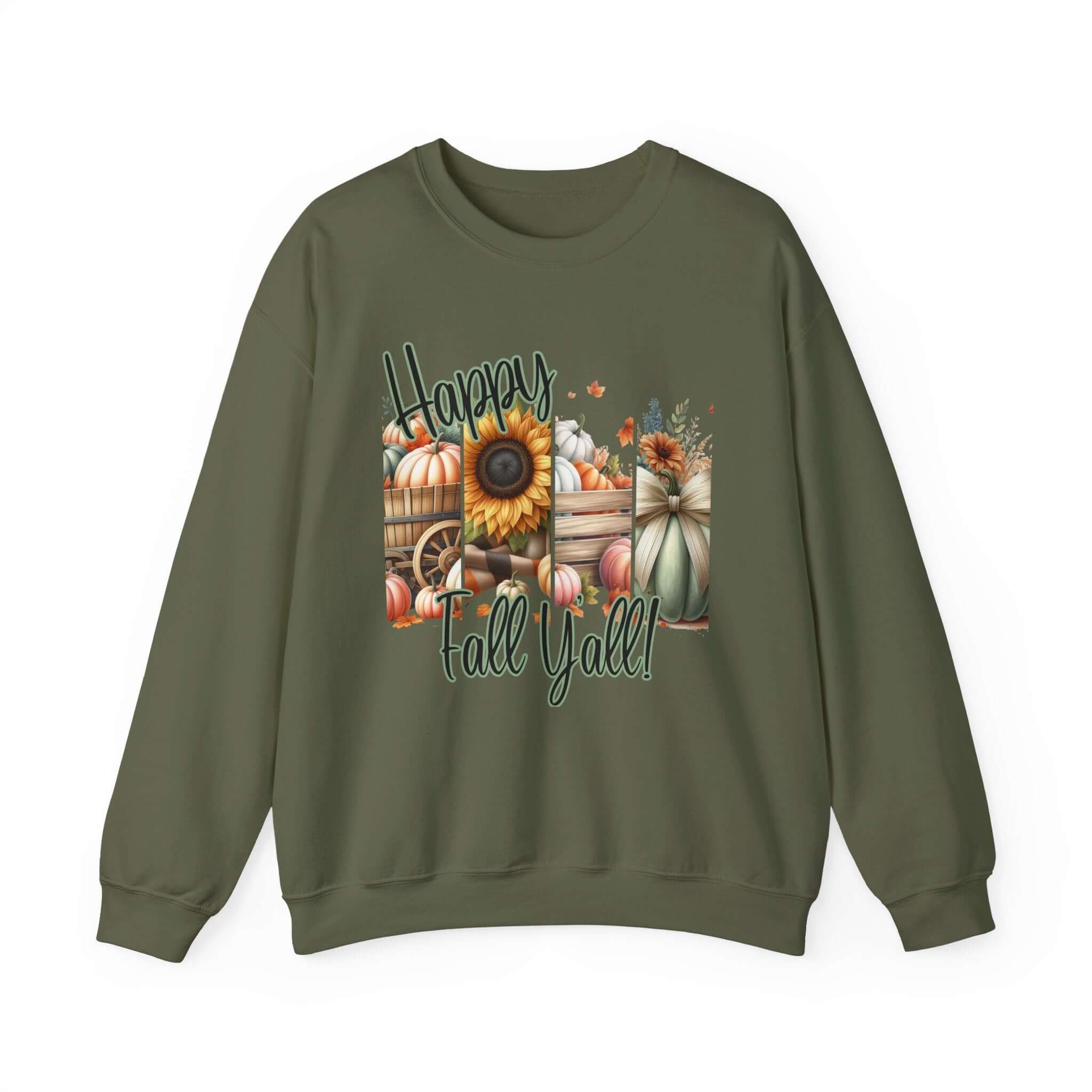 Autumn Vibes Crewneck Sweatshirt | Cozy Fall Sweatshirt, Pumpkin Sweater, Seasonal Apparel, Thanksgiving Gift