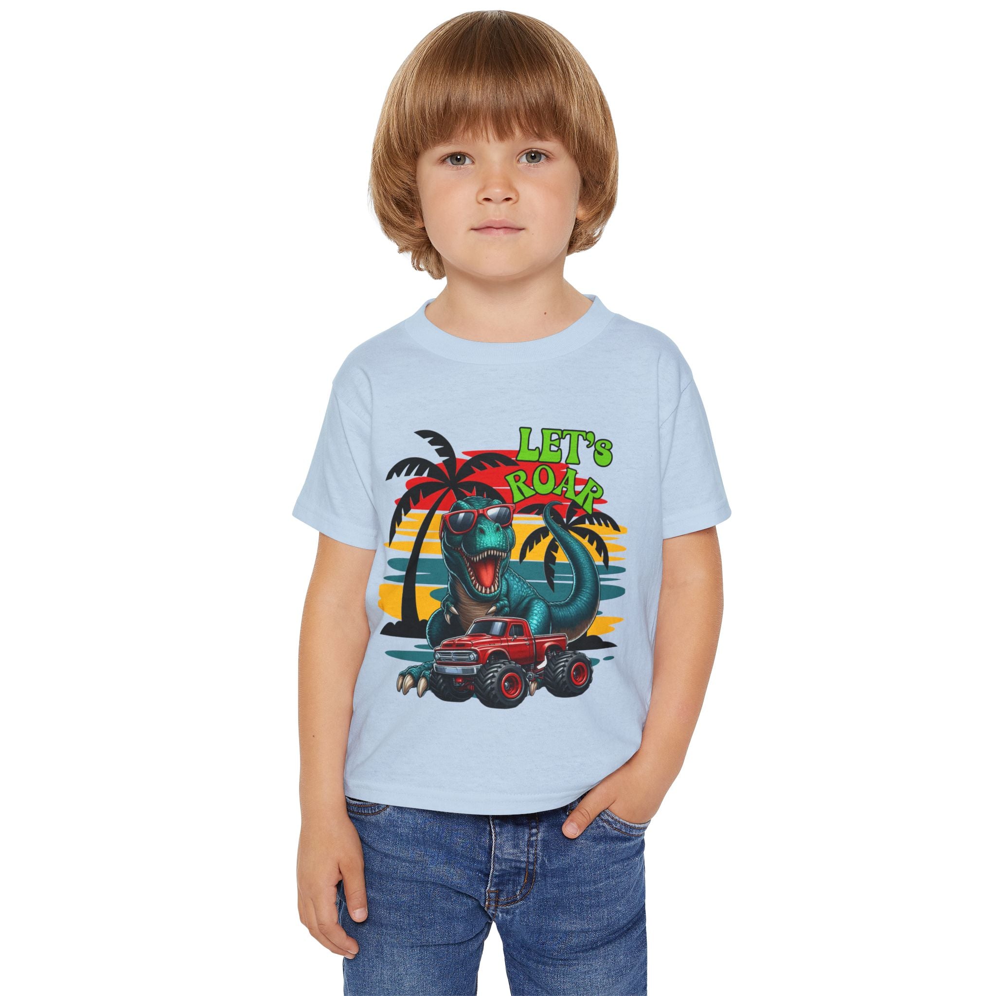 Dinosaur and Monster Truck Toddler Tees
