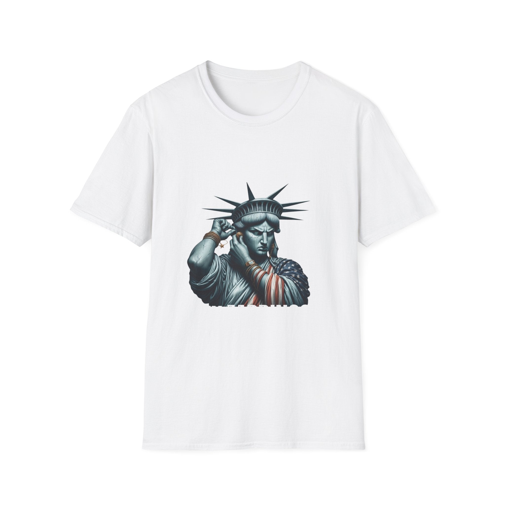 USA Liberty Graphic Unisex T-Shirt, Patriotic Statement Tee for Independence Day, Everyday Wear, Perfect Gift for Patriots and Americans