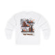 Happy Halloween Long Sleeve Tee, Stylish Fall Fashion Shirt, Seasonal Costume Apparel, Halloween Layering Top, Holiday Unisex Cotton Tee